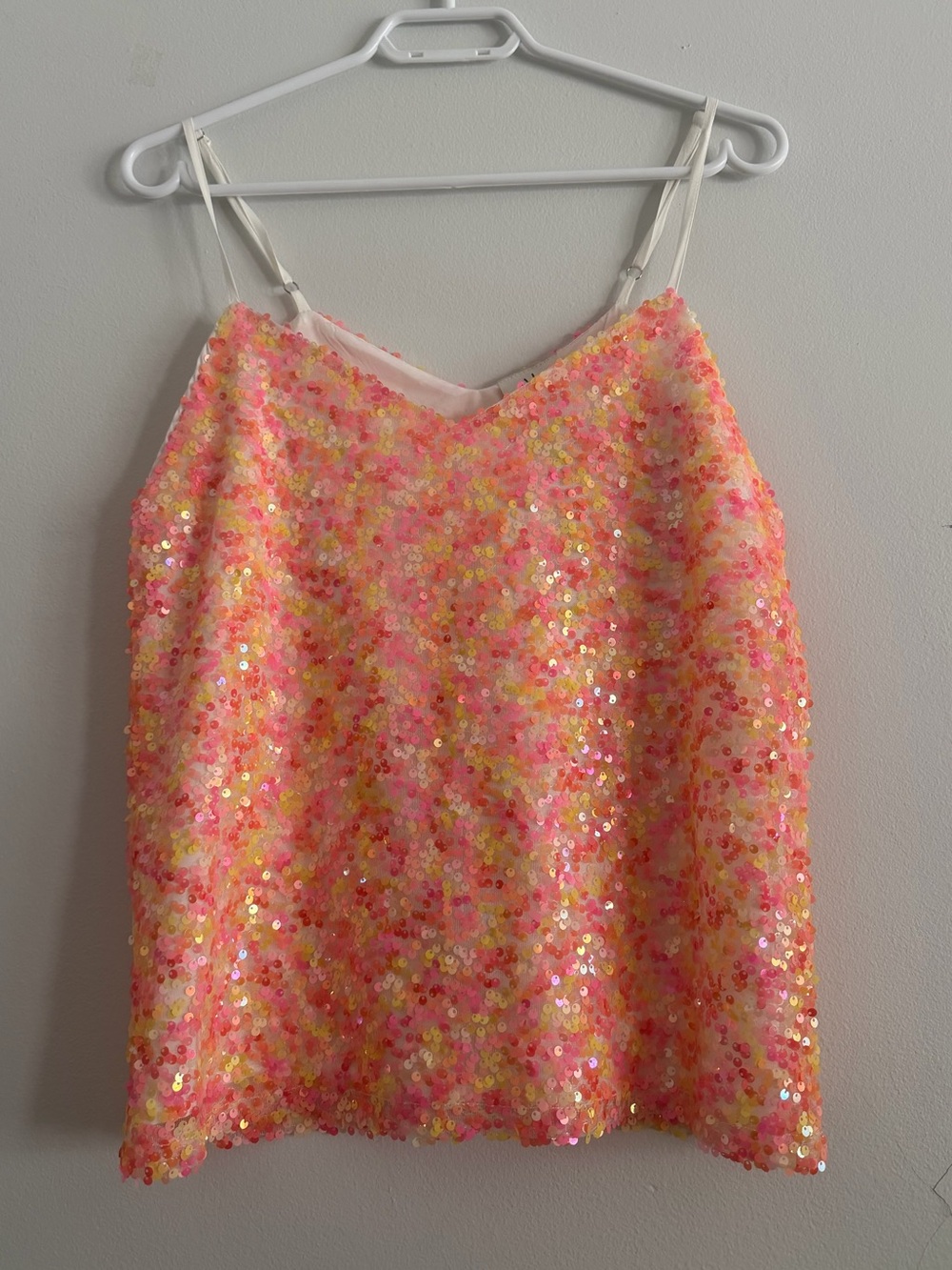 NWT sequin top